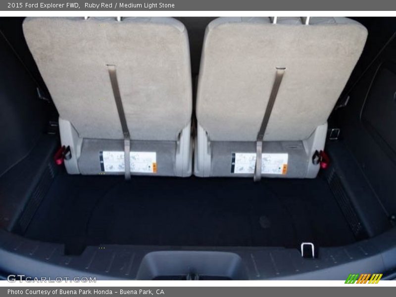 Ruby Red / Medium Light Stone 2015 Ford Explorer FWD
