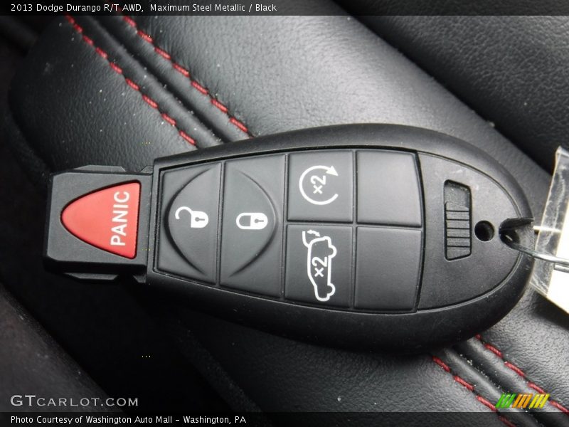 Maximum Steel Metallic / Black 2013 Dodge Durango R/T AWD
