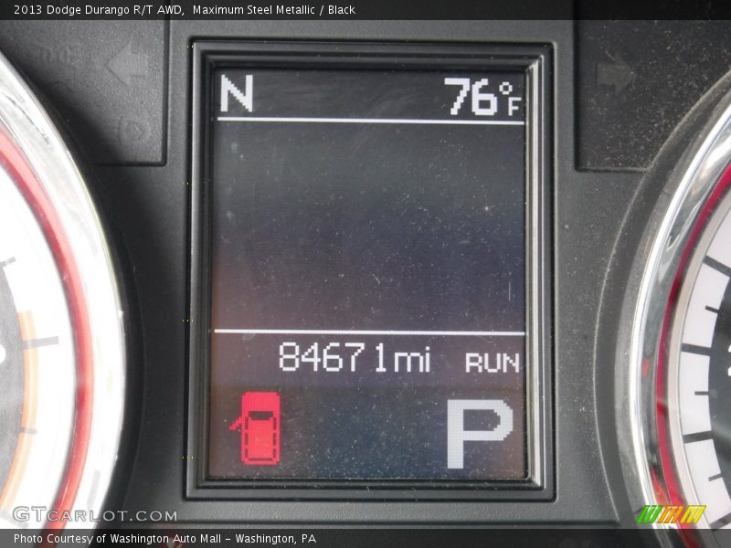Maximum Steel Metallic / Black 2013 Dodge Durango R/T AWD
