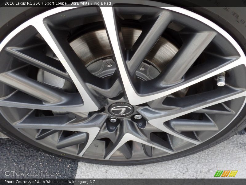 Ultra White / Rioja Red 2016 Lexus RC 350 F Sport Coupe