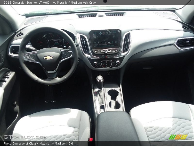 Ivy Metallic / Medium Ash Gray 2018 Chevrolet Equinox LT AWD