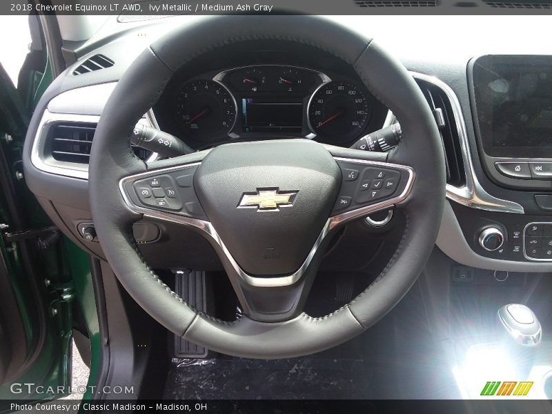 Ivy Metallic / Medium Ash Gray 2018 Chevrolet Equinox LT AWD