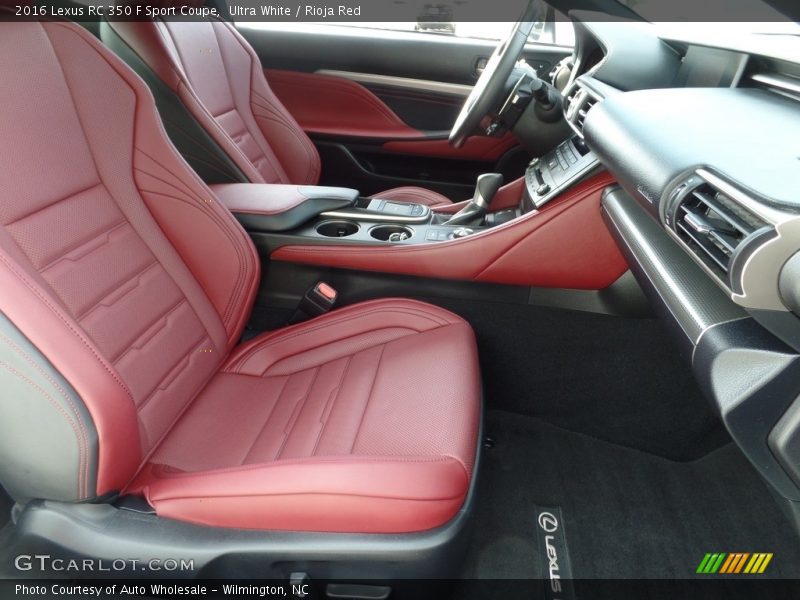 Ultra White / Rioja Red 2016 Lexus RC 350 F Sport Coupe