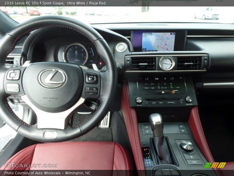 Ultra White / Rioja Red 2016 Lexus RC 350 F Sport Coupe