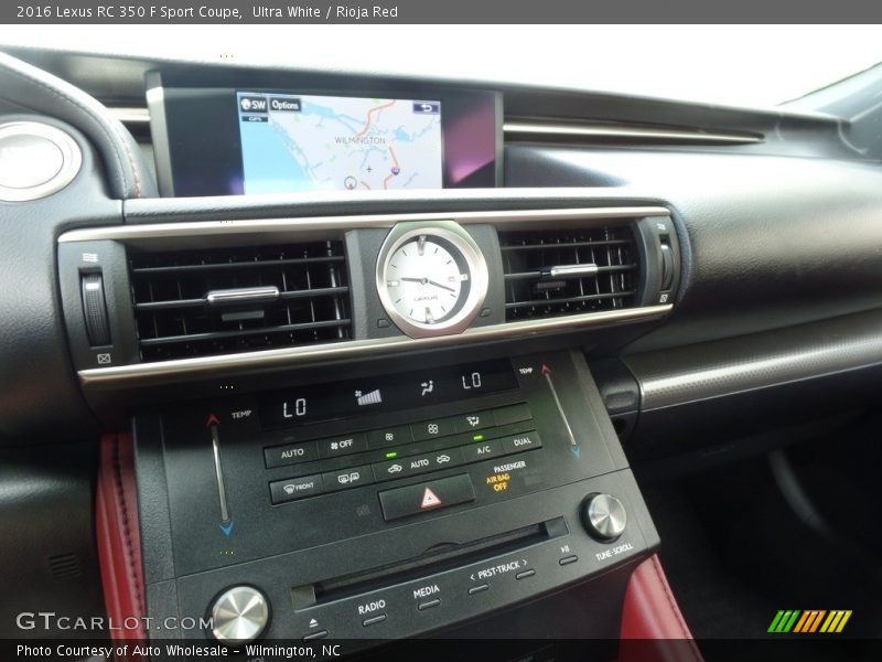 Ultra White / Rioja Red 2016 Lexus RC 350 F Sport Coupe