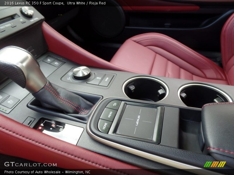 Ultra White / Rioja Red 2016 Lexus RC 350 F Sport Coupe