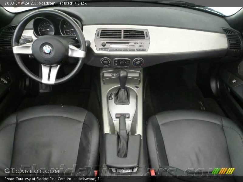 Jet Black / Black 2003 BMW Z4 2.5i Roadster