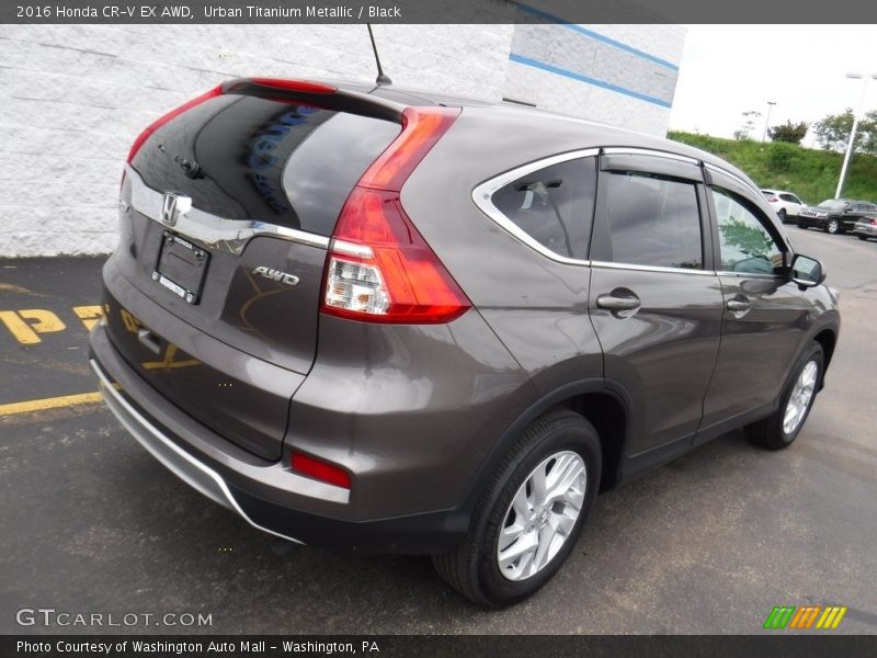 Urban Titanium Metallic / Black 2016 Honda CR-V EX AWD