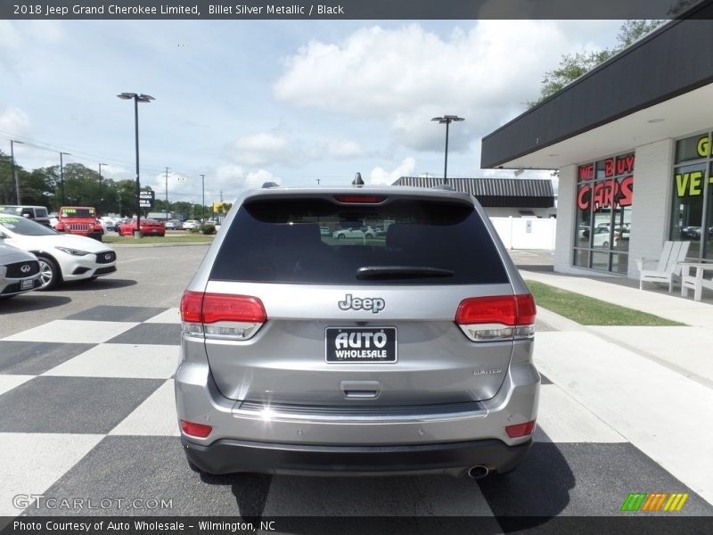 Billet Silver Metallic / Black 2018 Jeep Grand Cherokee Limited