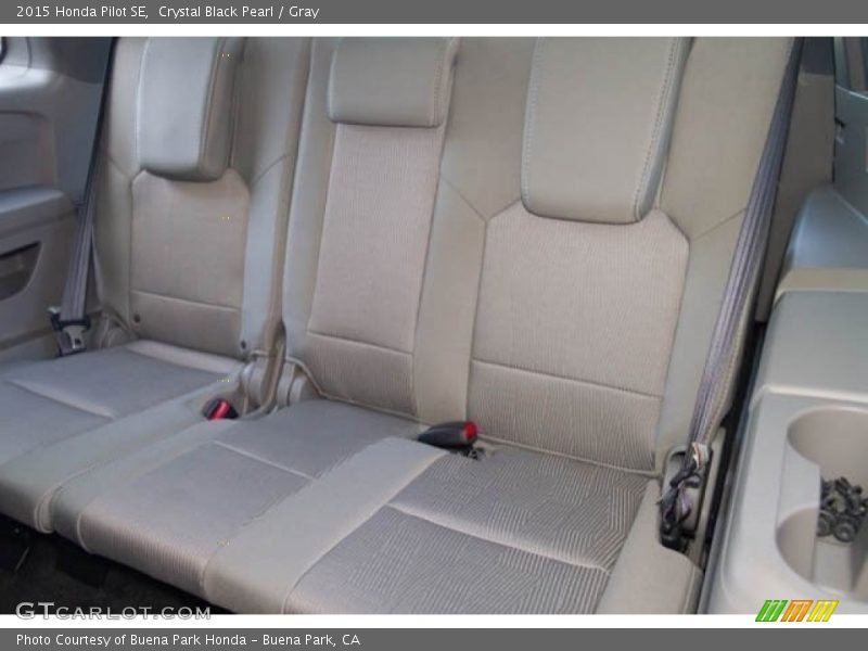 Crystal Black Pearl / Gray 2015 Honda Pilot SE