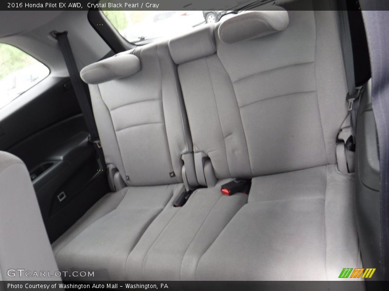 Crystal Black Pearl / Gray 2016 Honda Pilot EX AWD
