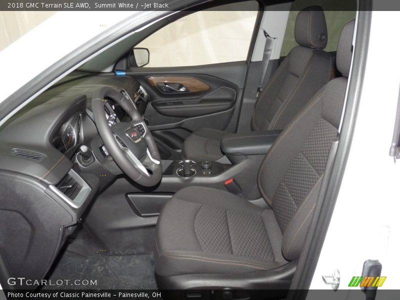 Summit White / ­Jet Black 2018 GMC Terrain SLE AWD