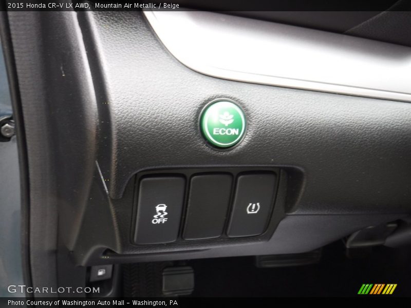Mountain Air Metallic / Beige 2015 Honda CR-V LX AWD