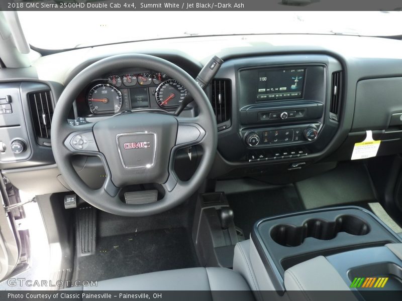 Summit White / Jet Black/­Dark Ash 2018 GMC Sierra 2500HD Double Cab 4x4