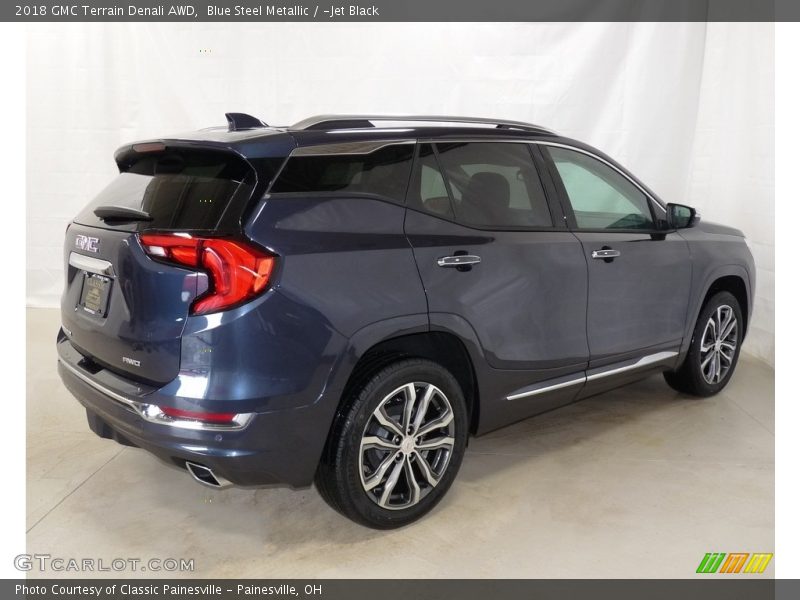 Blue Steel Metallic / ­Jet Black 2018 GMC Terrain Denali AWD