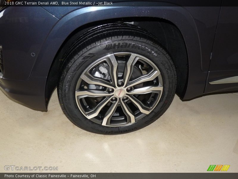 Blue Steel Metallic / ­Jet Black 2018 GMC Terrain Denali AWD