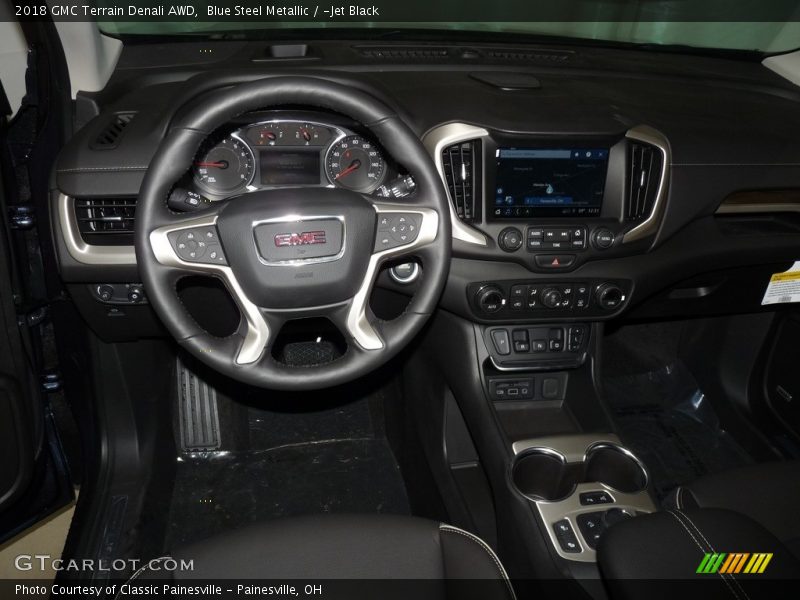 Blue Steel Metallic / ­Jet Black 2018 GMC Terrain Denali AWD