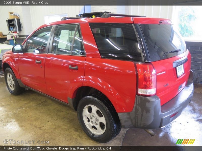 Red / Gray 2003 Saturn VUE