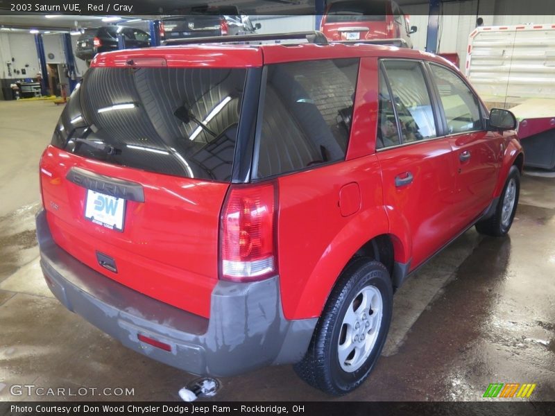 Red / Gray 2003 Saturn VUE
