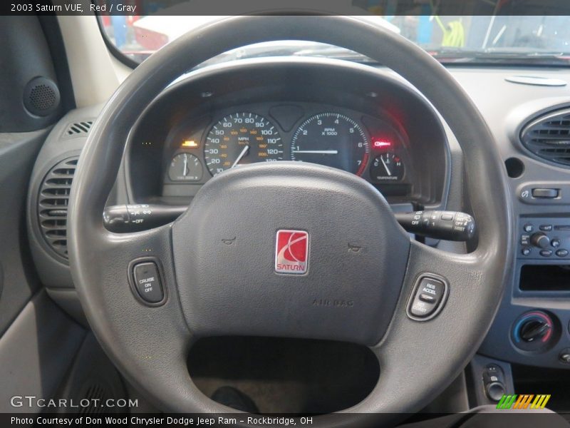 Red / Gray 2003 Saturn VUE