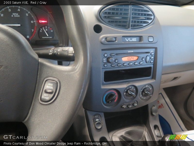 Red / Gray 2003 Saturn VUE