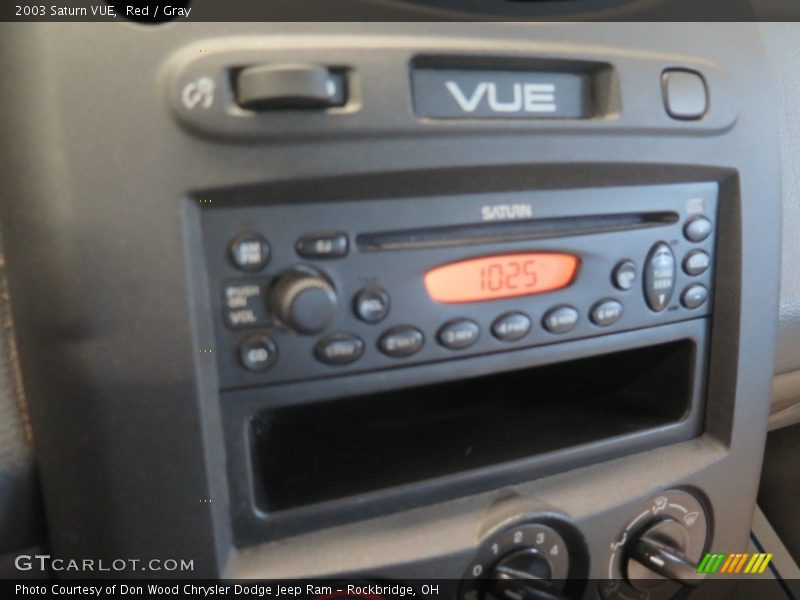 Red / Gray 2003 Saturn VUE