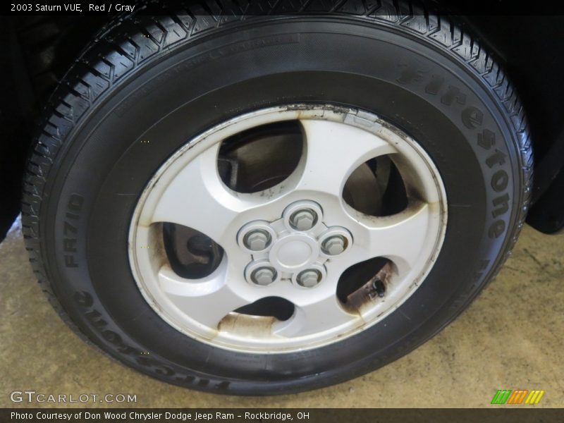 Red / Gray 2003 Saturn VUE