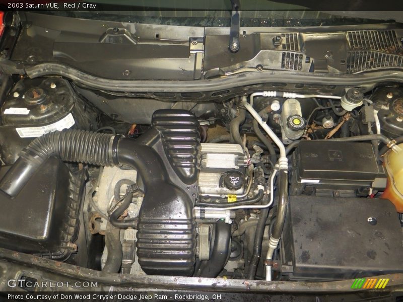 Red / Gray 2003 Saturn VUE
