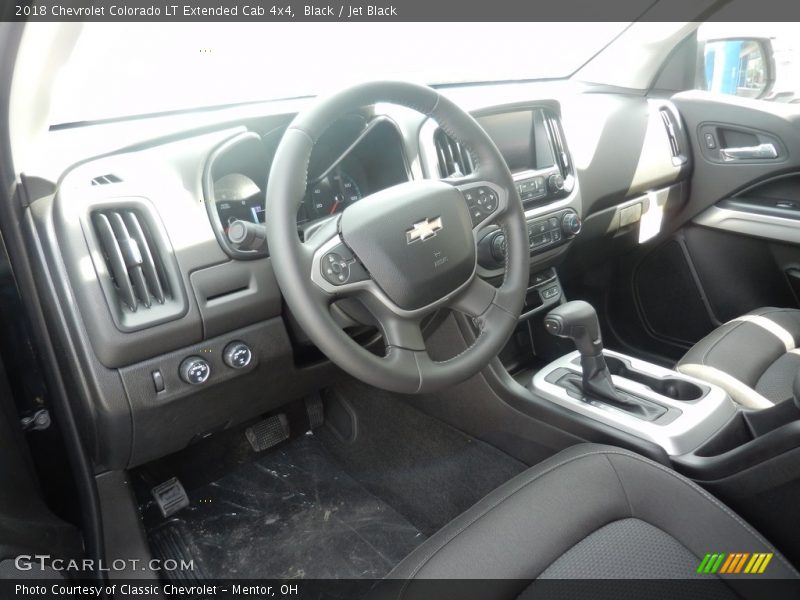 Black / Jet Black 2018 Chevrolet Colorado LT Extended Cab 4x4