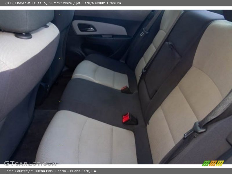 Summit White / Jet Black/Medium Titanium 2012 Chevrolet Cruze LS