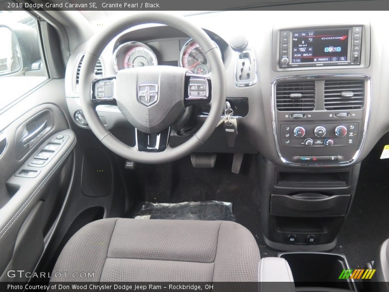 Granite Pearl / Black 2018 Dodge Grand Caravan SE