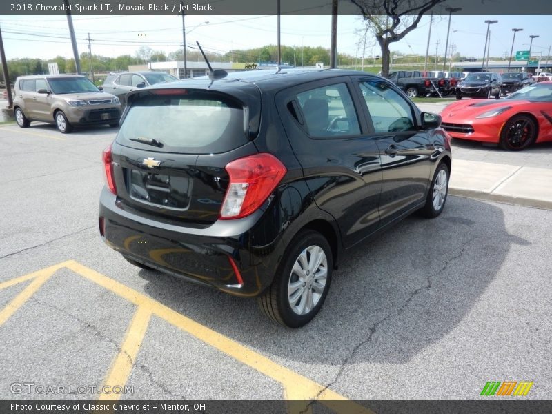 Mosaic Black / Jet Black 2018 Chevrolet Spark LT