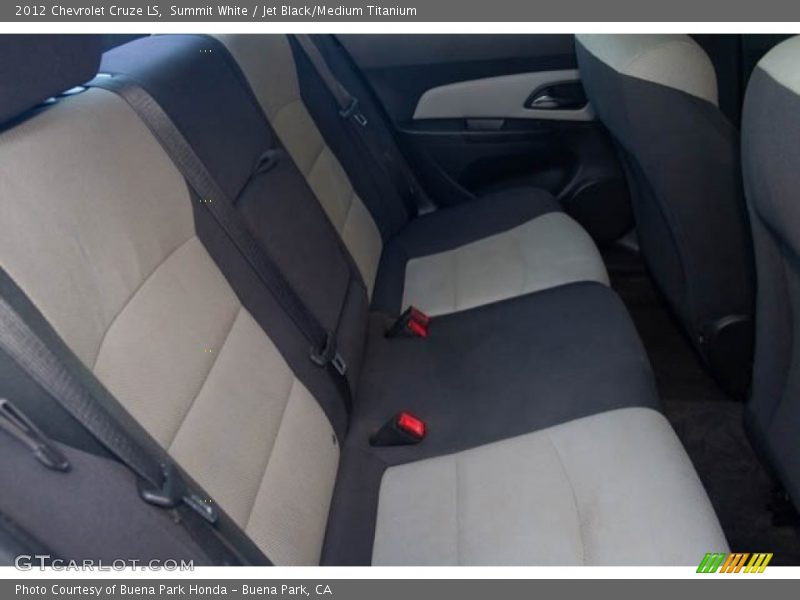 Summit White / Jet Black/Medium Titanium 2012 Chevrolet Cruze LS