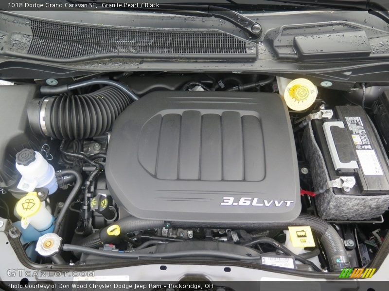 Granite Pearl / Black 2018 Dodge Grand Caravan SE
