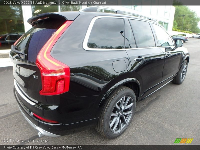 Onyx Black Metallic / Charcoal 2018 Volvo XC90 T5 AWD Momentum