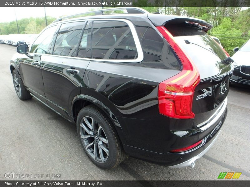 Onyx Black Metallic / Charcoal 2018 Volvo XC90 T5 AWD Momentum