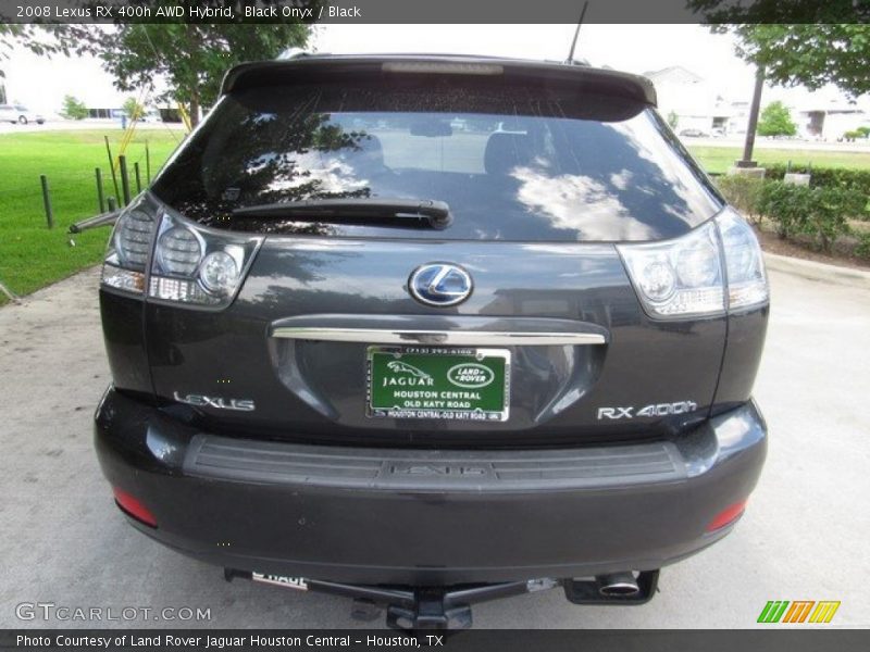 Black Onyx / Black 2008 Lexus RX 400h AWD Hybrid