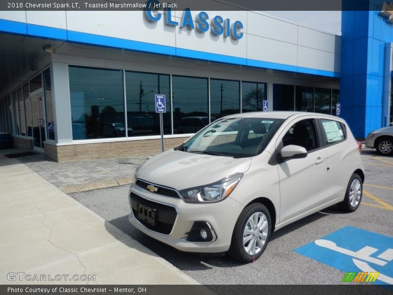 Toasted Marshmallow / Jet Black 2018 Chevrolet Spark LT
