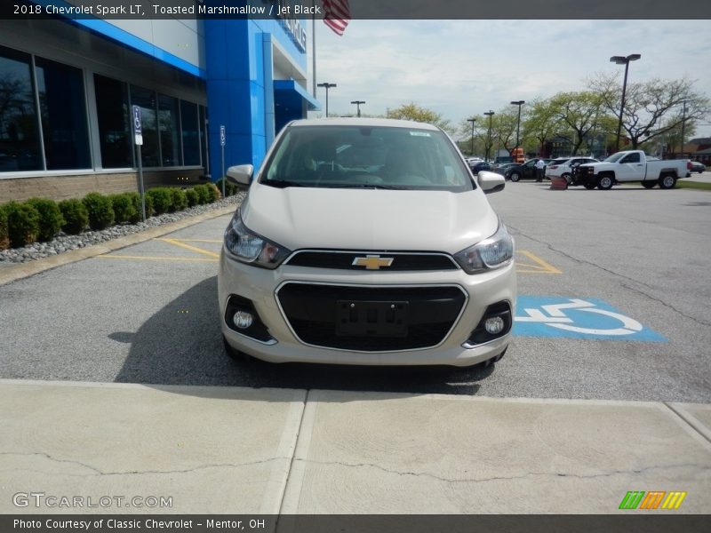 Toasted Marshmallow / Jet Black 2018 Chevrolet Spark LT