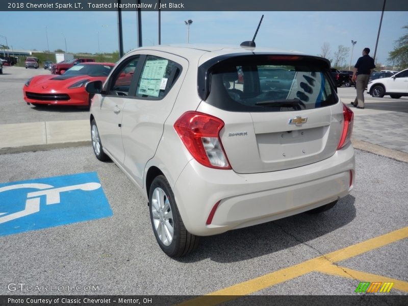 Toasted Marshmallow / Jet Black 2018 Chevrolet Spark LT