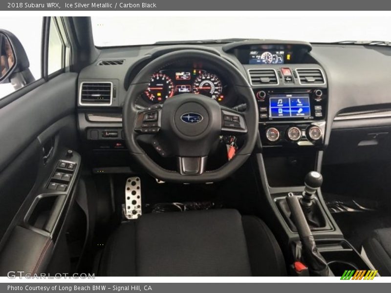 Dashboard of 2018 WRX 