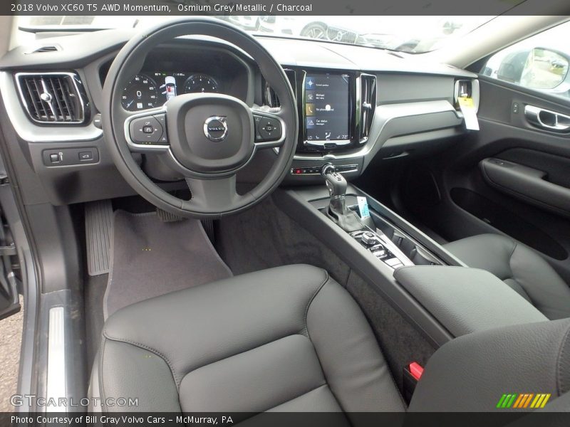  2018 XC60 T5 AWD Momentum Charcoal Interior