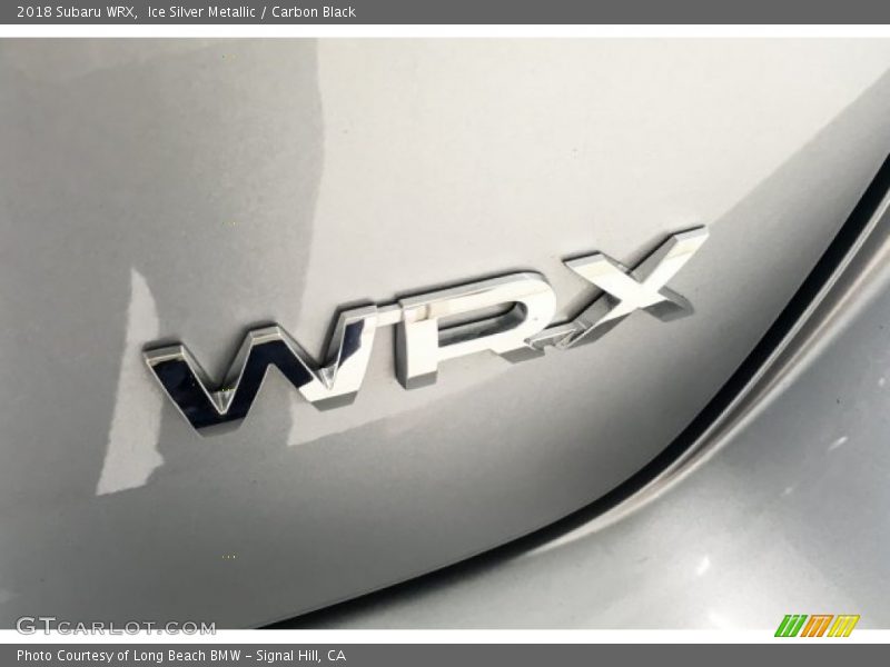 Ice Silver Metallic / Carbon Black 2018 Subaru WRX