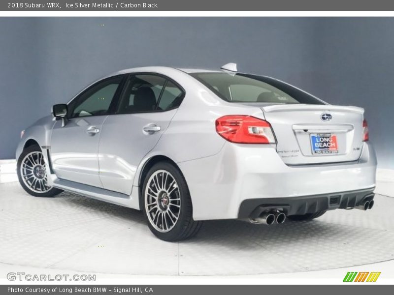 Ice Silver Metallic / Carbon Black 2018 Subaru WRX