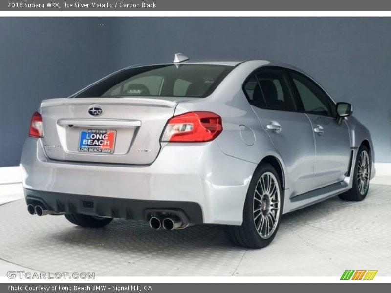 Ice Silver Metallic / Carbon Black 2018 Subaru WRX