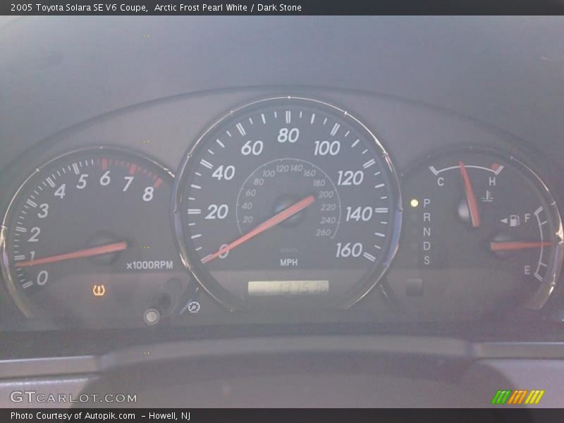 Arctic Frost Pearl White / Dark Stone 2005 Toyota Solara SE V6 Coupe