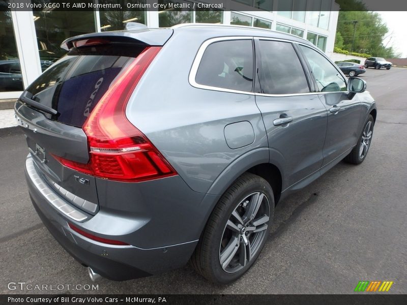 Osmium Grey Metallic / Charcoal 2018 Volvo XC60 T6 AWD Momentum