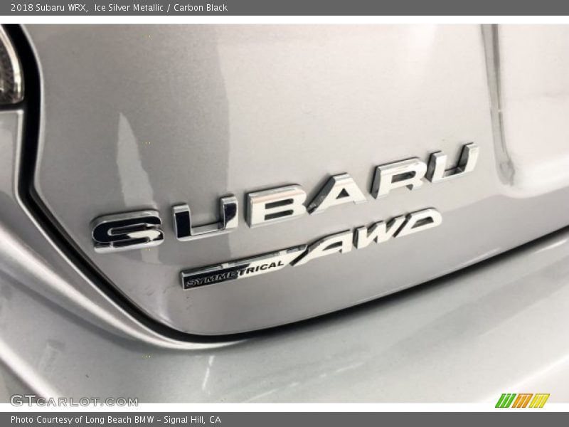 Ice Silver Metallic / Carbon Black 2018 Subaru WRX