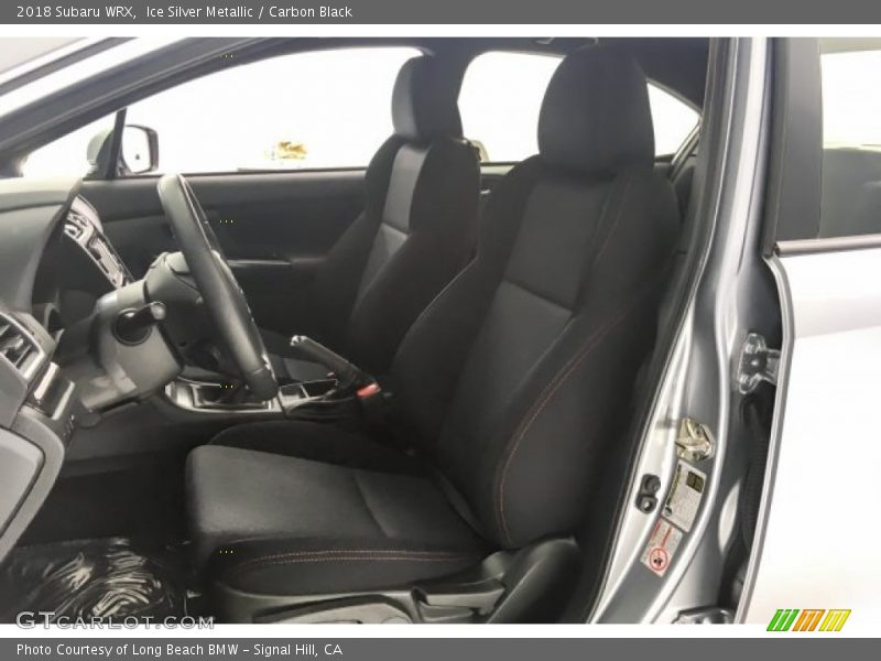 Ice Silver Metallic / Carbon Black 2018 Subaru WRX