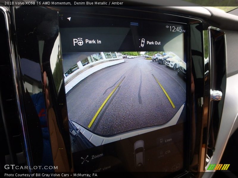 Denim Blue Metallic / Amber 2018 Volvo XC60 T6 AWD Momentum
